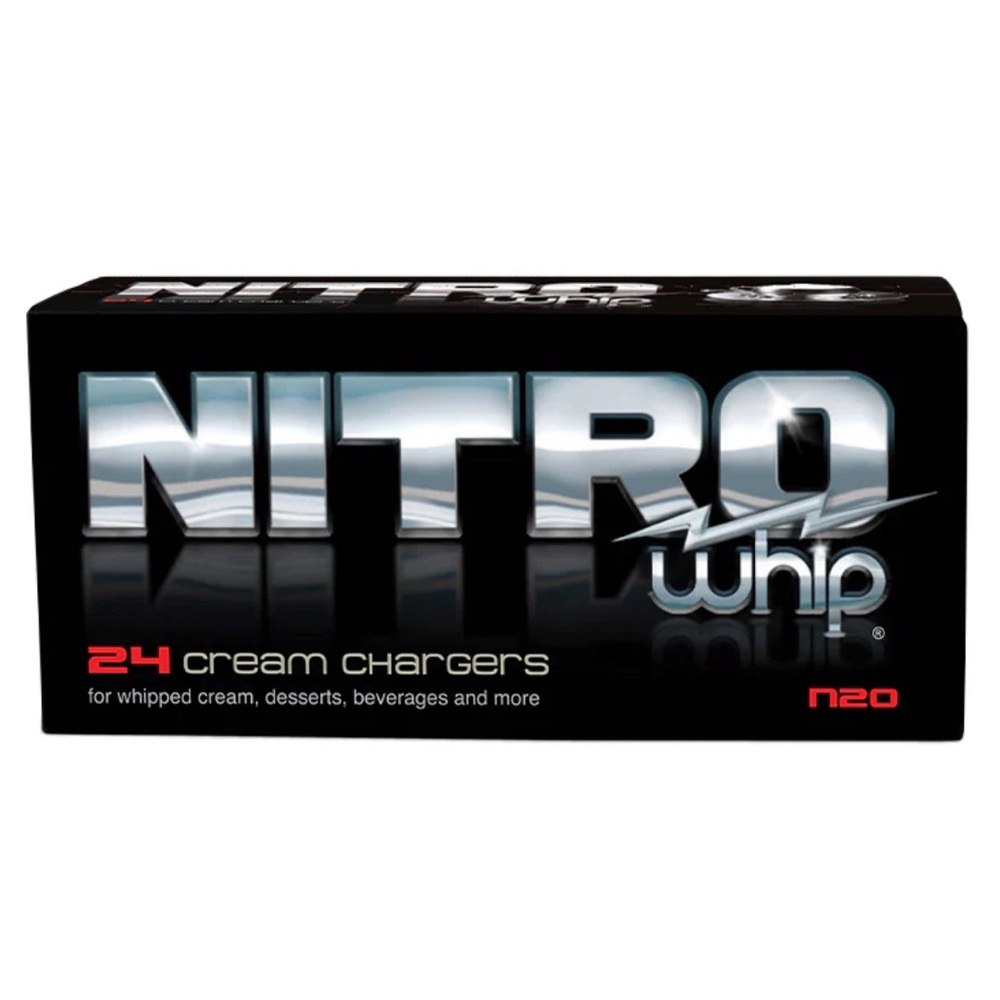 Nitro whipped cream chargers
